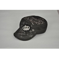 Cadet Military Hat W/Rhinestone and Print/Embroidery Logo